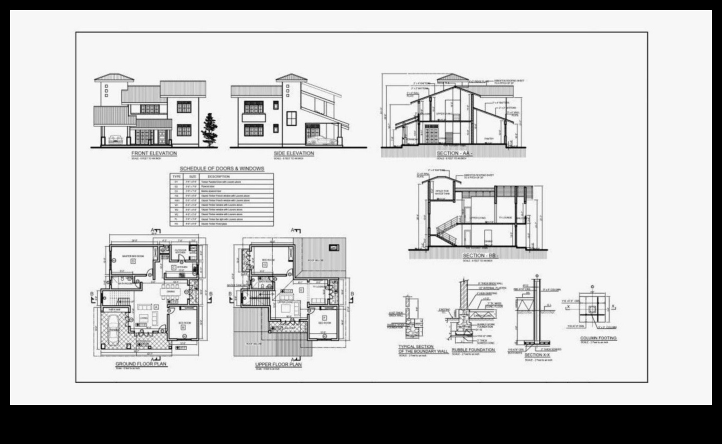 Detalii arhitecturale: transmiterea preciziei în desenele clădirilor