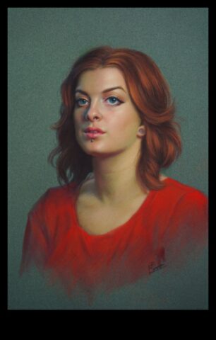 Portret în pastel O formă de artă atemporală